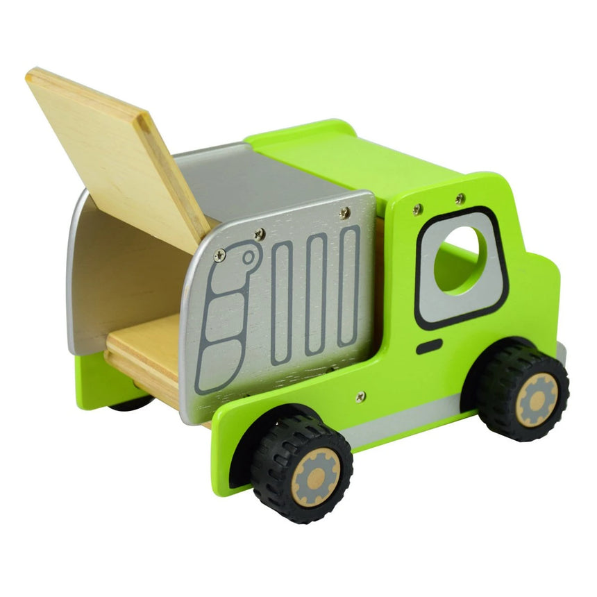 I'm Toy Deluxe Wooden Kiddy Vehicle - Garbage Truck
