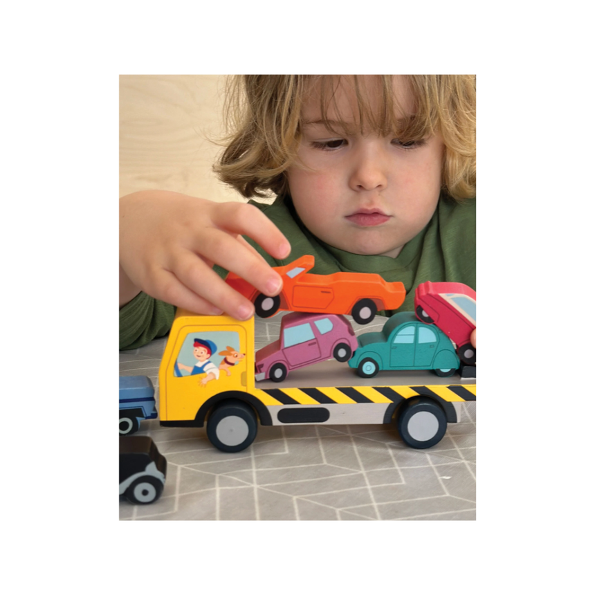 Tender Leaf Toys Stacking Cars