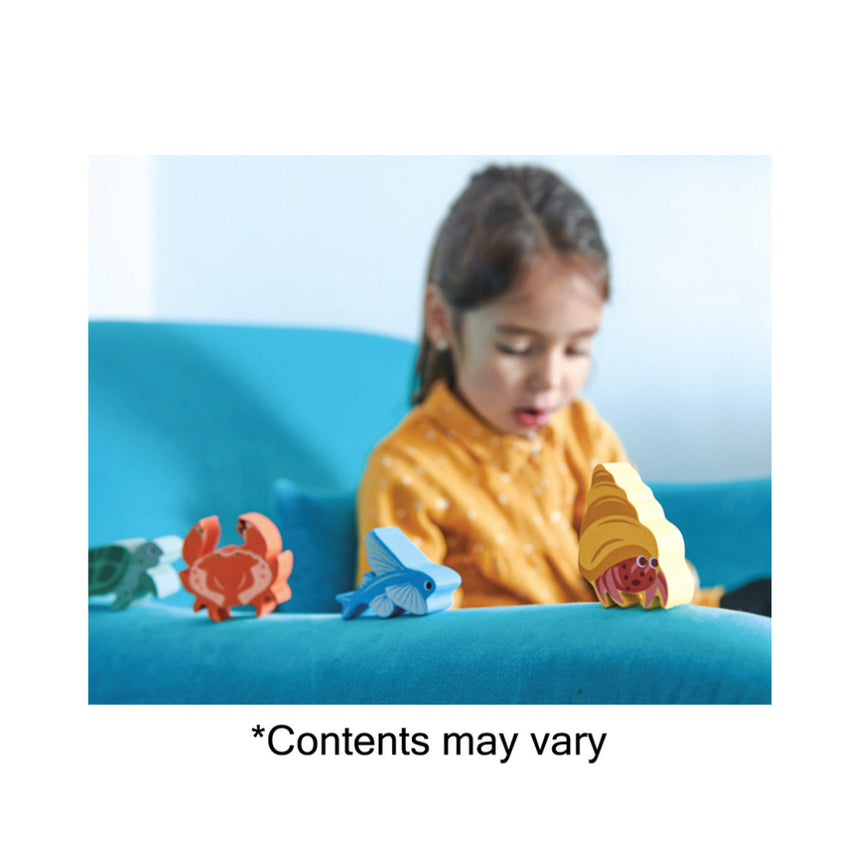 Tender Leaf Toys Wooden Selection of Coastal Animals