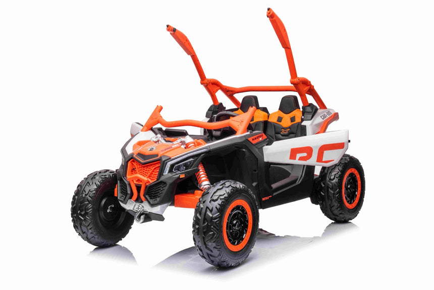ALL 4 KIDS Licensed Can-Am RC Kids ride on UTV Car - Orange