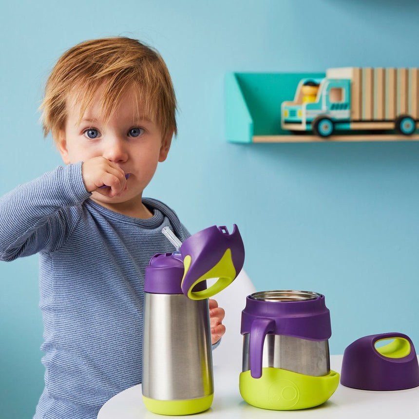 B.Box 350mL Insulated Drink Bottle - Passion Splash