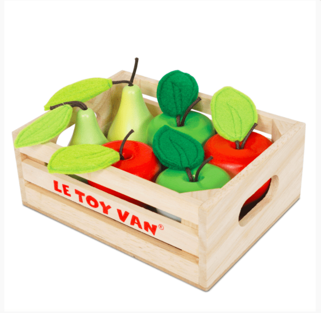 Le Toy Van Honeybake Apple and Pears in Crate