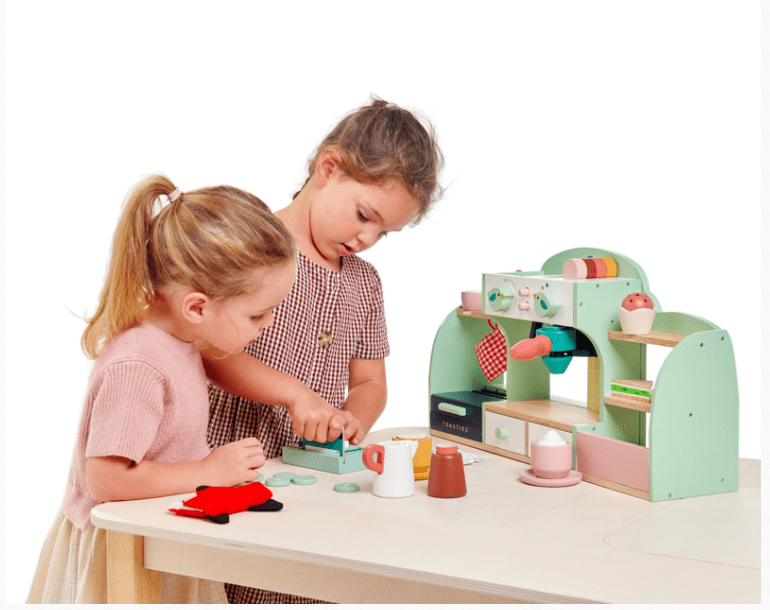 Tender Leaf Toys Pretend Mini Chef Bird's Nest Cafe