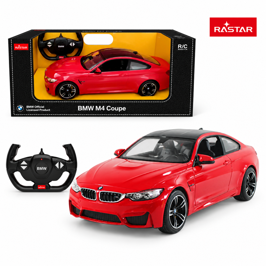 Rastar Licensed 1:14 BMW M4 Coupé Remote Control Car