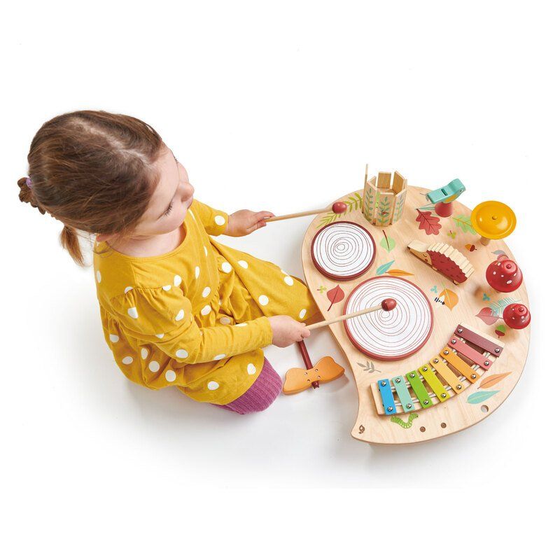 Tender Leaf Toys Wooden Forest Musical Activity Table