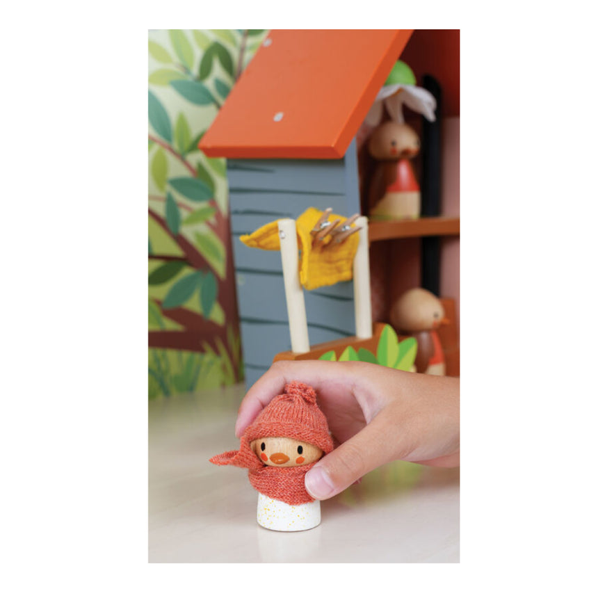 Tender Leaf Toys Wooden Robin's Nest Box