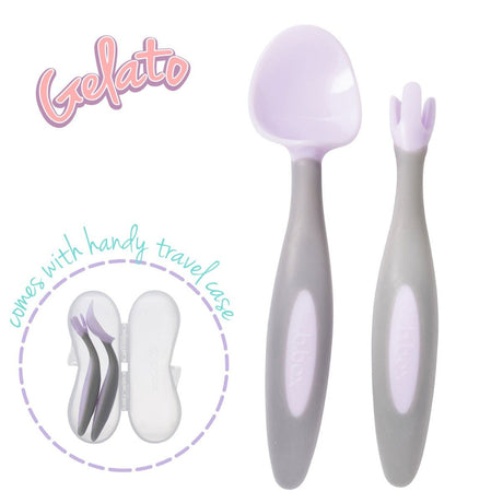 B.Box Toddler Cutlery Set - Boysenberry