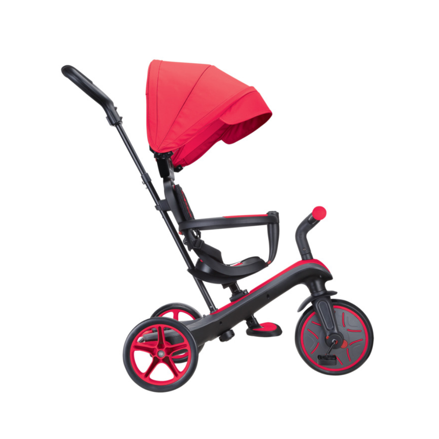Globber Explorer Trike 4in1 - New Red