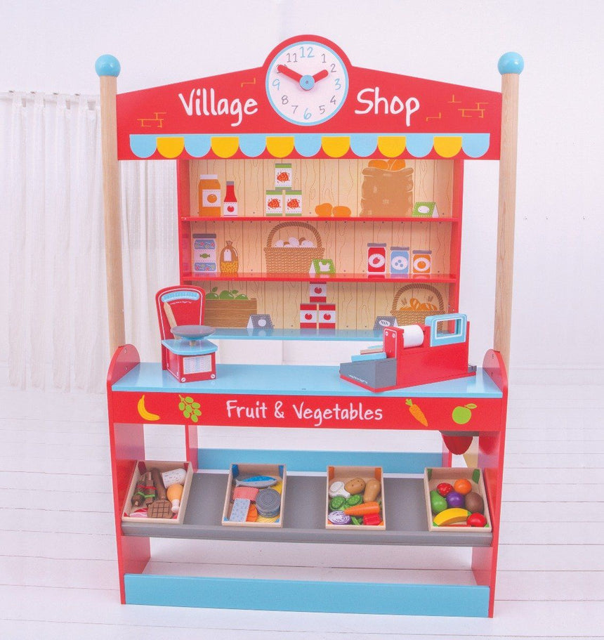 Bigjigs Toys Pretend Village Shop