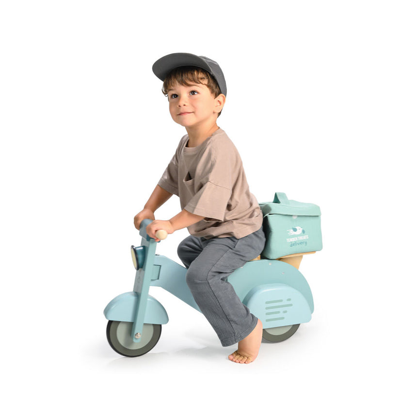 Tender Leaf Toys Ride On Pretend Delivery Scooter