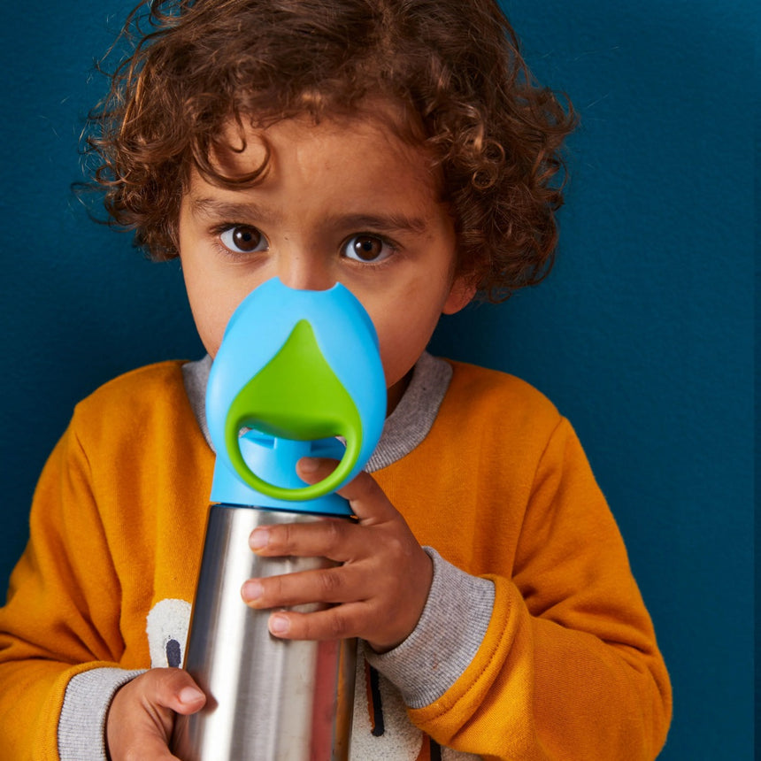 B.Box 500mL Insulated Drink Bottle - Blue Slate