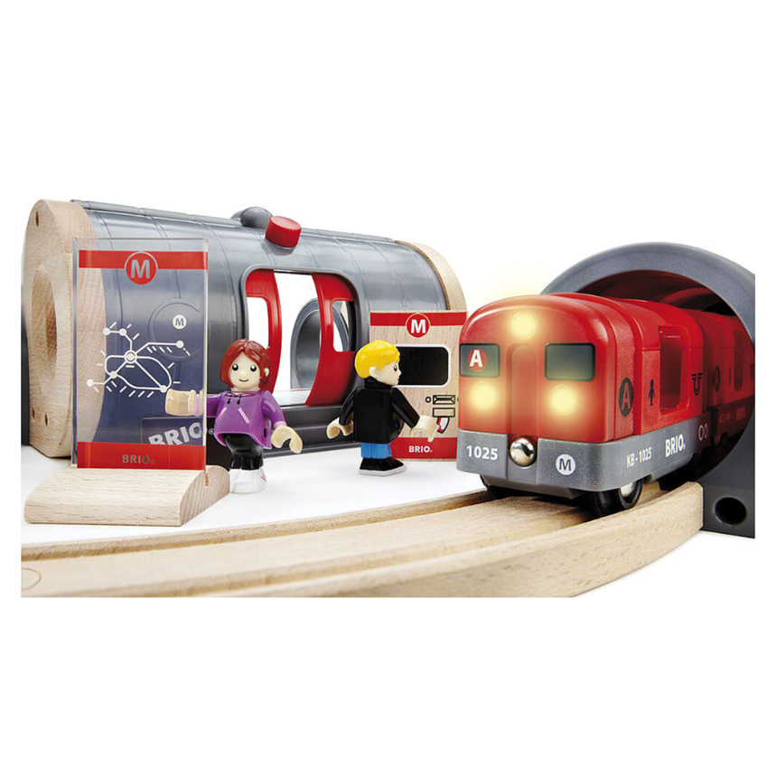 BRIO Metro Railway Set 20 pieces
