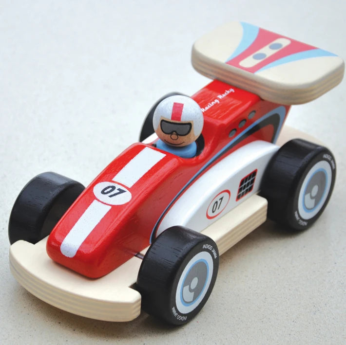 Indigo Jamm Wooden Racing Rocky