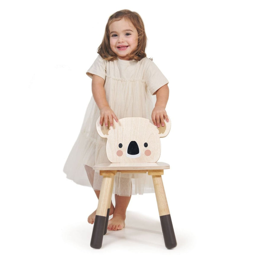 Tender Leaf Toys Kids Wooden Forest Koala Chair