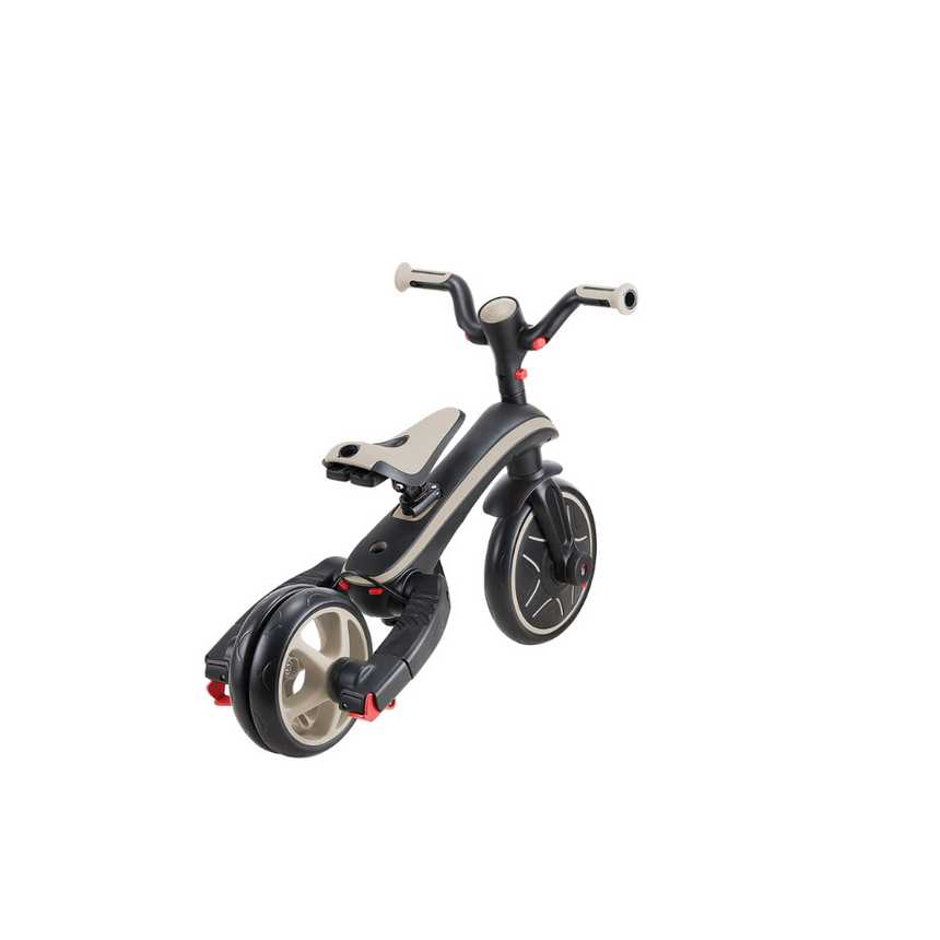 Globber EXPLORER 4 in 1 Foldable Trike - Taupe