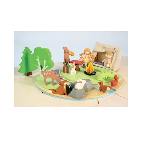 Tender Leaf Toys Wildlife Camping Playset