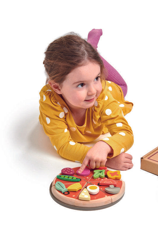 Tender Leaf Toys Pretend Pizza Party