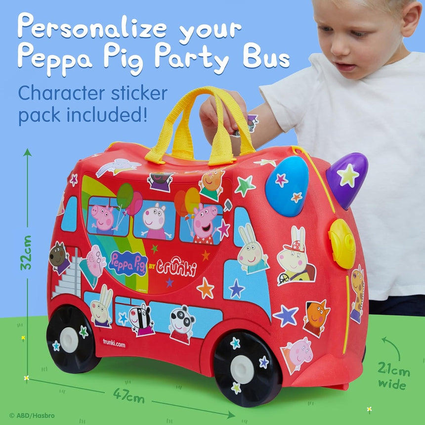 Trunki Ride on Luggage - Peppa Pig
