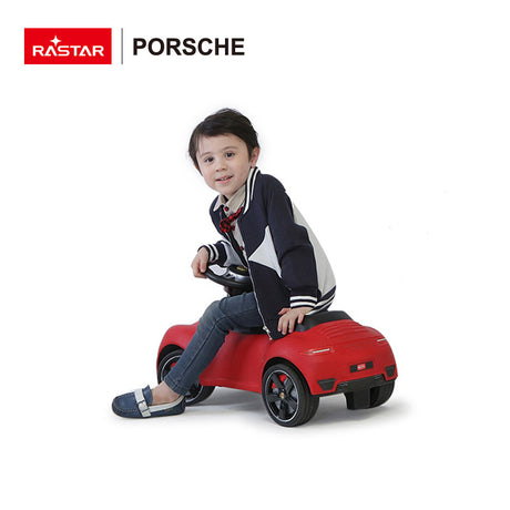 Rastar Porsche 911 push car close-up detail – sturdy kids ride-on toy