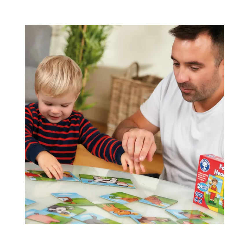 Orchard Toys - Farmyard Heads & Tails