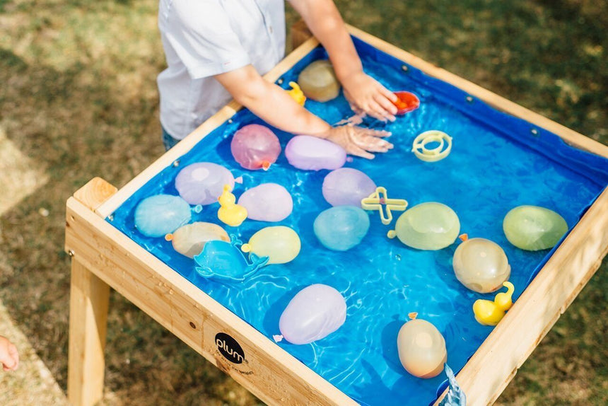 Plum Build and Splash Wooden Sand and Water Table