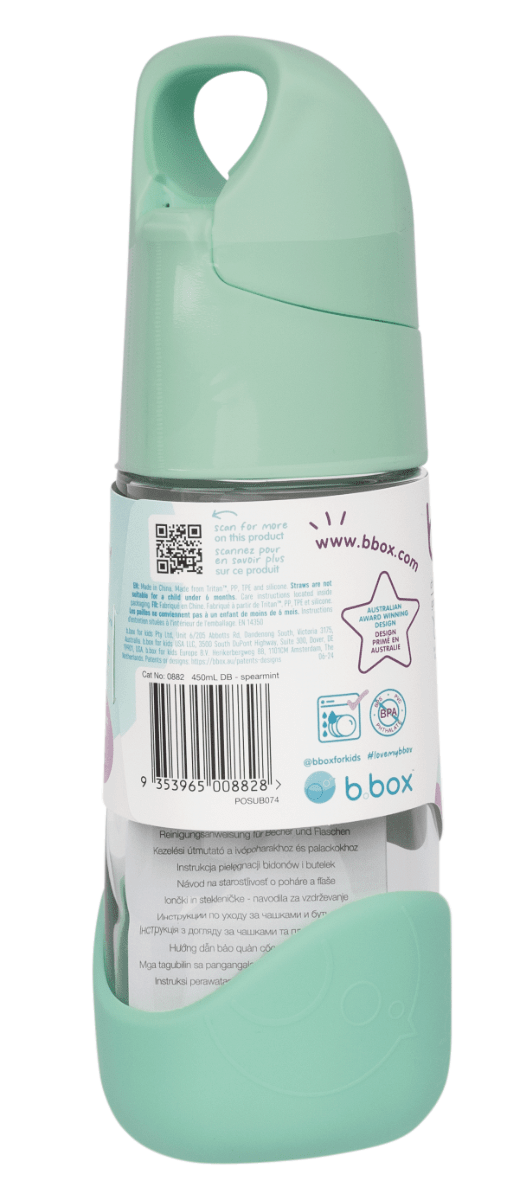 B.Box 450mL Tritan Drink Bottle - Spearmint