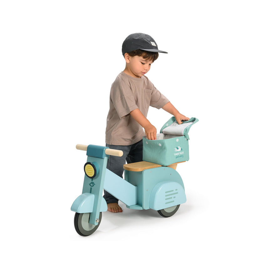 Tender Leaf Toys Ride On Pretend Delivery Scooter