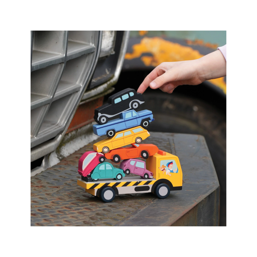 Tender Leaf Toys Stacking Cars