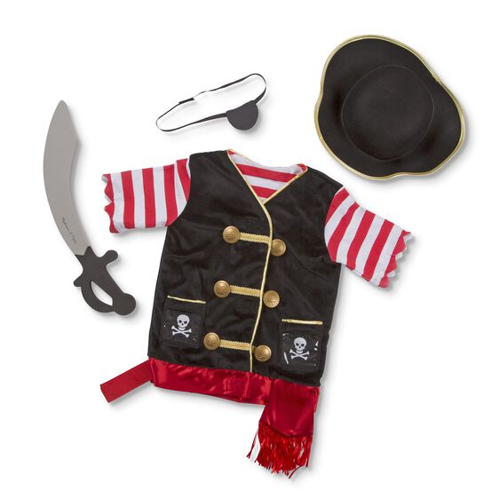 Melissa & Doug Pirate Role Play Costume Set
