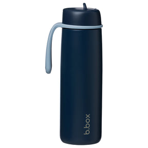 B.Box 690mL Insulated Flip Top Drink Bottle - Midnight