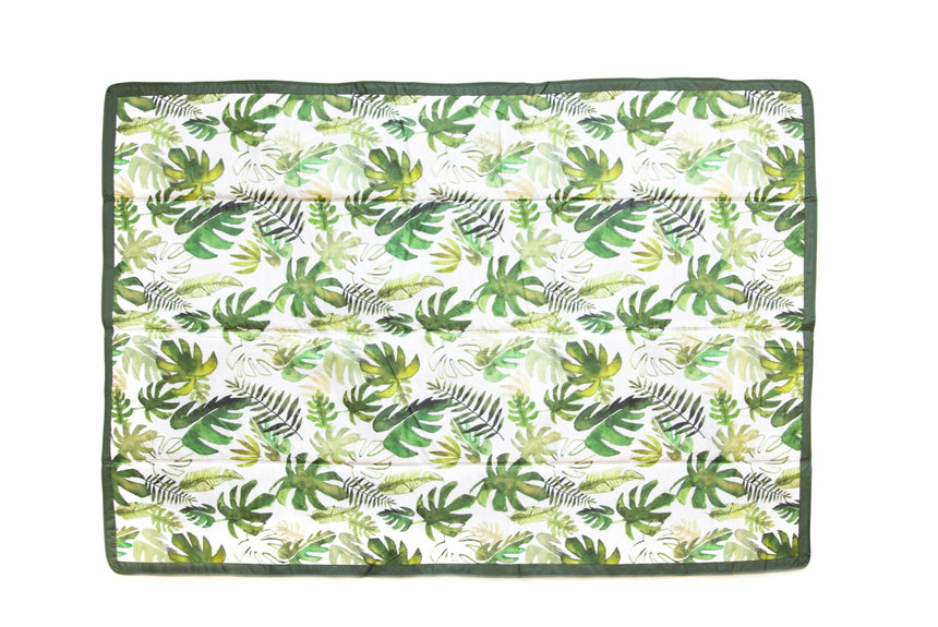 Little Unicorn Outdoor Blanket - 5 x 7 - Tropical Leaf