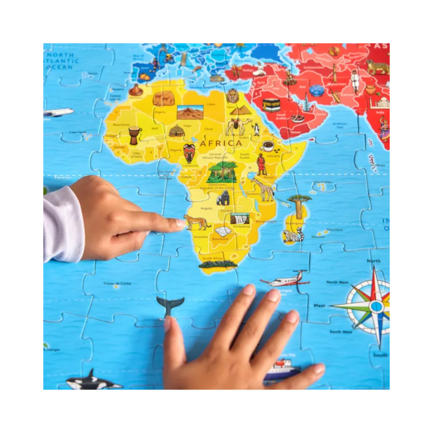 Orchard Toys Jigsaw - Map of the World