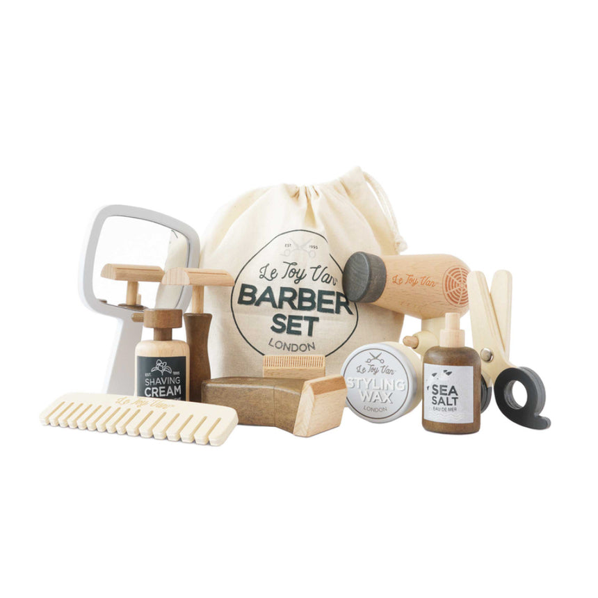 Le Toy Van Hairdresser and Barber Kit - 12 Piece