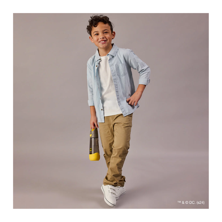 B.Box 600mL Licensed Tritan Drink Bottle - Batman