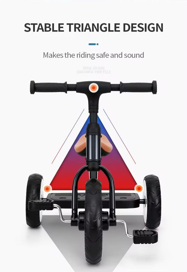 Rastar Licensed BMW Tricycle Bike - Pure White