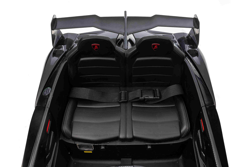 All 4 Kids Licensed Lamborghini Veneno Roadster Electrical Ride on Car - Black