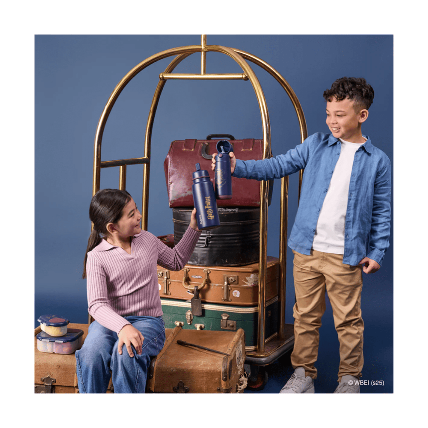 B.Box 1L Licensed Insulated Flip Top Drink Bottle - Harry Potter