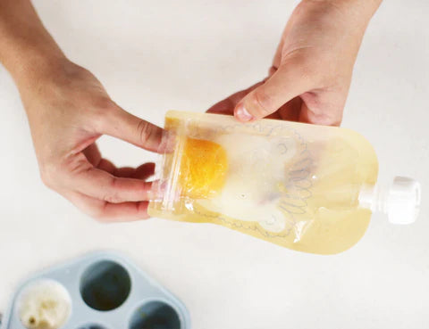 Cherub Baby Silicone Freezer Tray & Icy Pole Moulds - Duck Egg