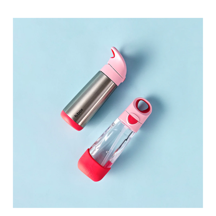 B.Box 600mL Tritan Drink Bottle - Flamingo Fizz