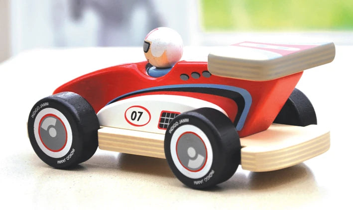 Indigo Jamm Wooden Racing Rocky