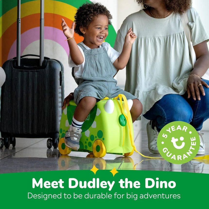Trunki Ride on Luggage - Dudley the Dinosaur