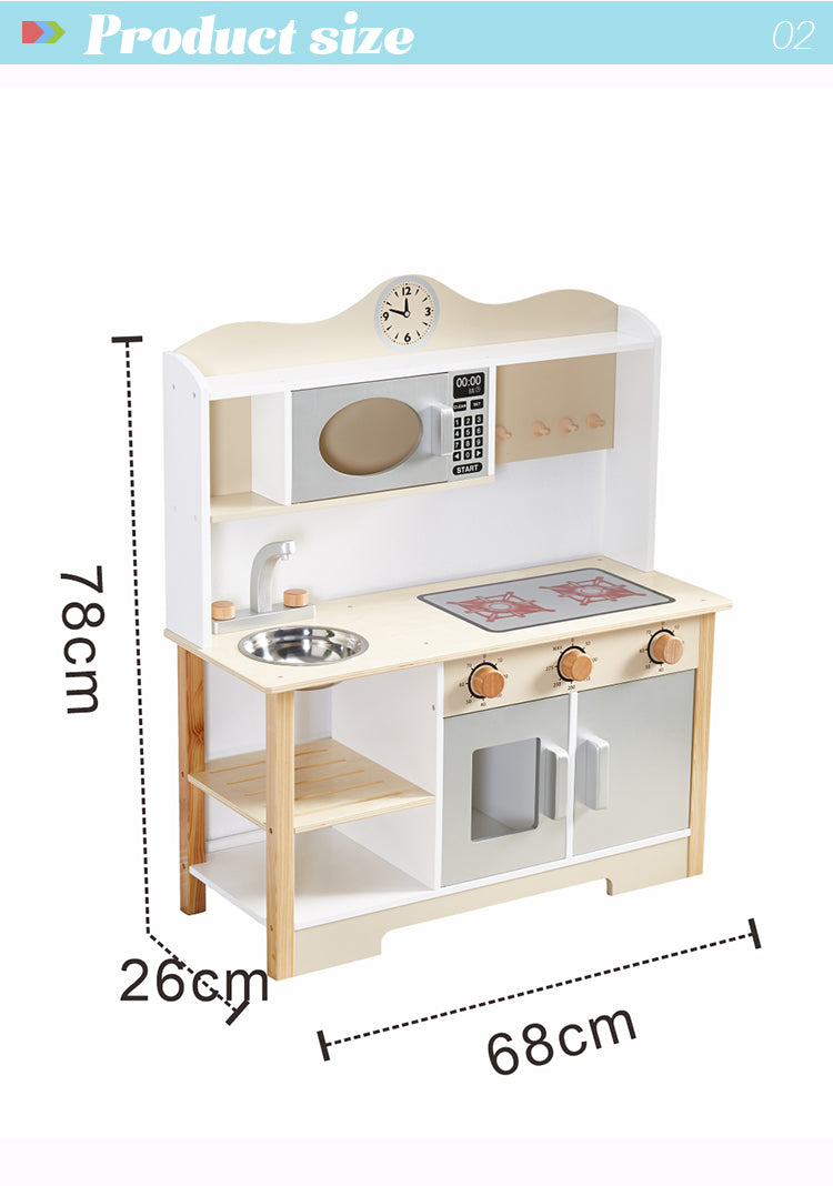ALL 4 KIDS Savannah White Pretend Kitchen