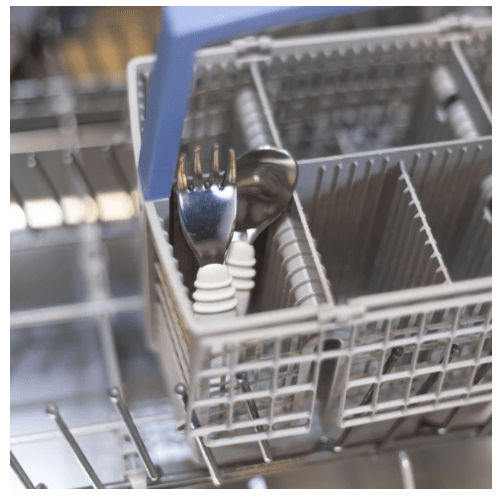 Bumkins Spoon and Fork - Grey