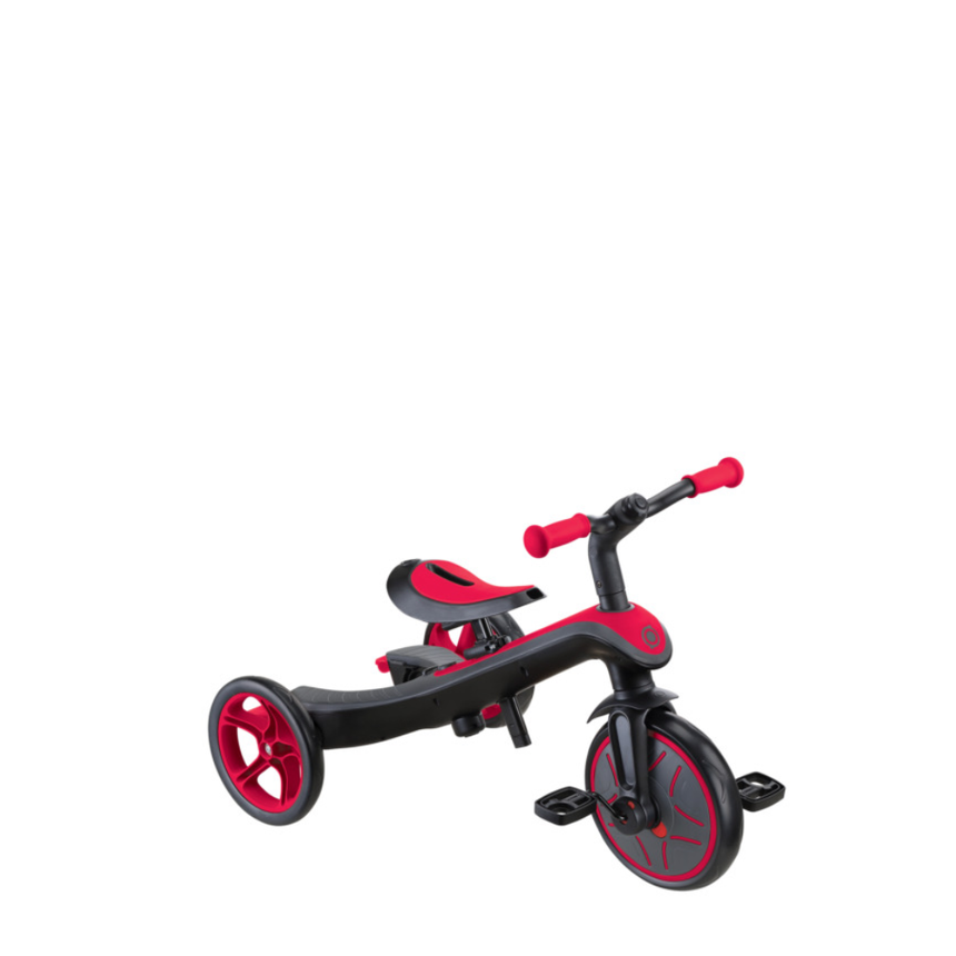 Globber Explorer Trike 4in1 - New Red