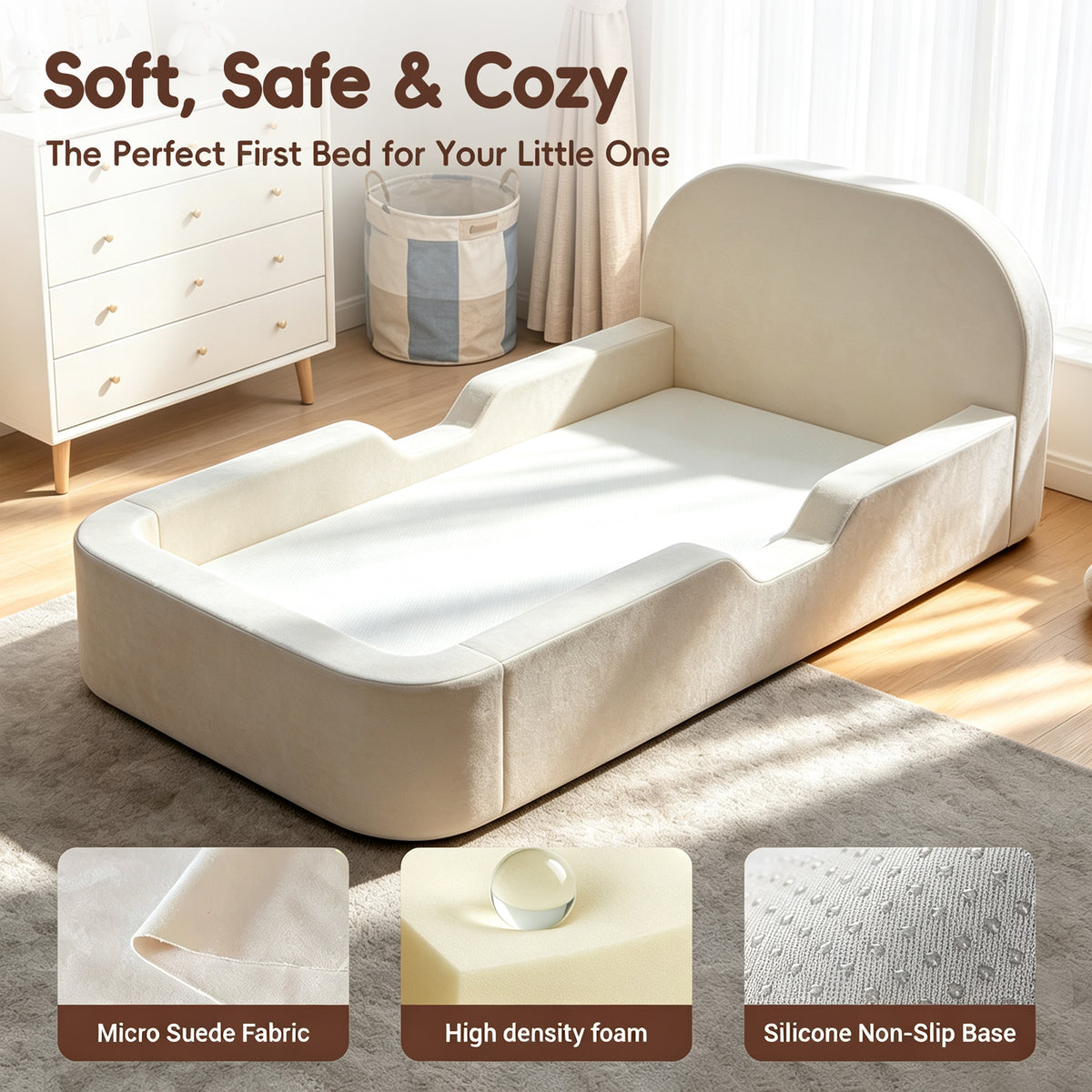 All 4 Kids Cloudnest Kids Foam Bed
