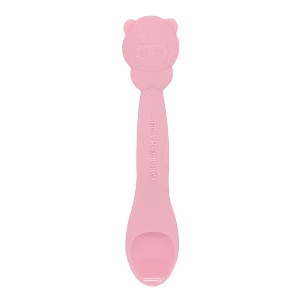 Marcus & Marcus Baby Feeding Spoon - Pink Pokey