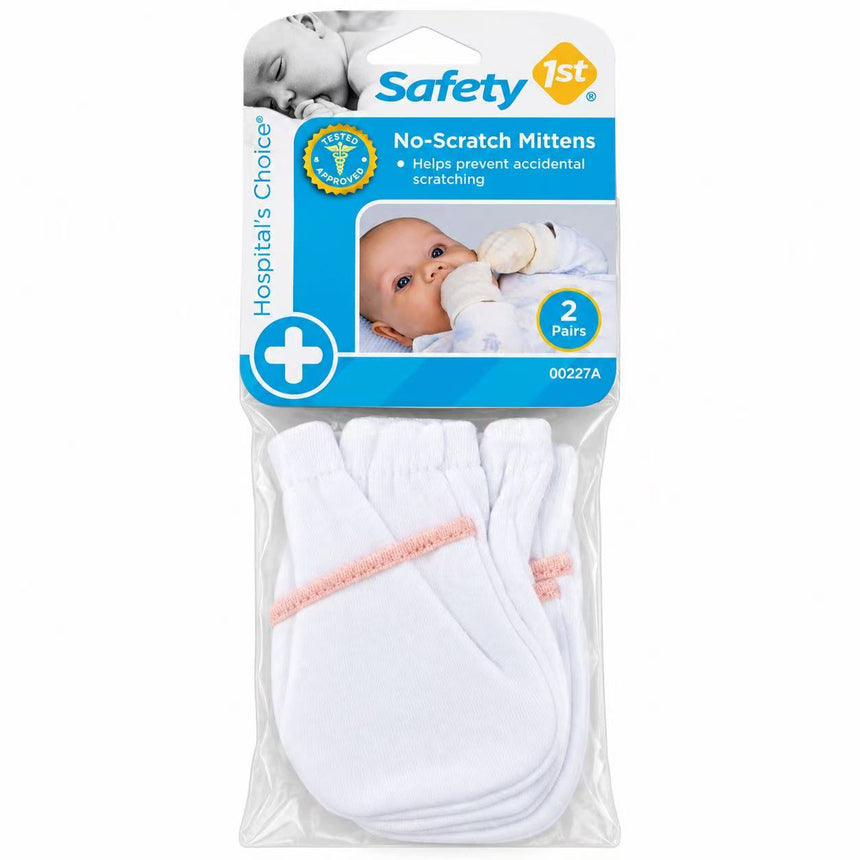 Safety 1St No Scratch Mittens (2 Pack)