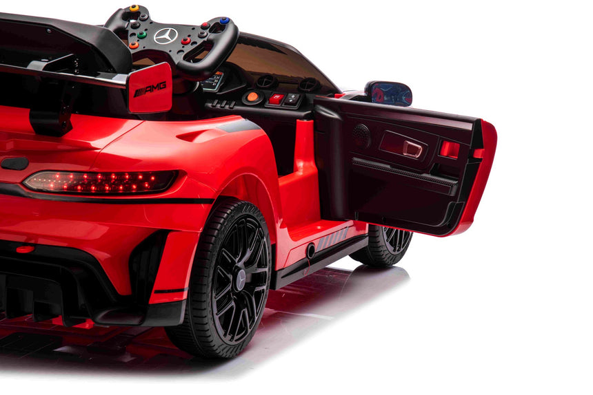 All 4 Kids BBH-033 Mercedes-Benz AMG GT3 EVO ride-on car feature image showing race-inspired design details