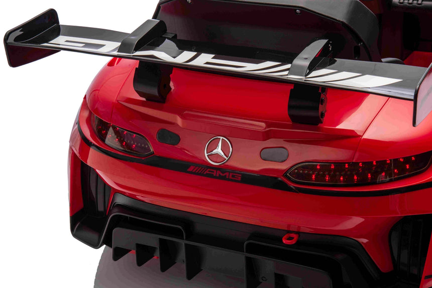 All 4 Kids BBH-033 Mercedes-Benz AMG GT3 EVO red kids ride-on car interior and seat feature image