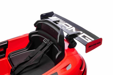 All 4 Kids BBH-033 Mercedes-Benz AMG GT3 EVO red kids ride-on car product detail and lifestyle feature image